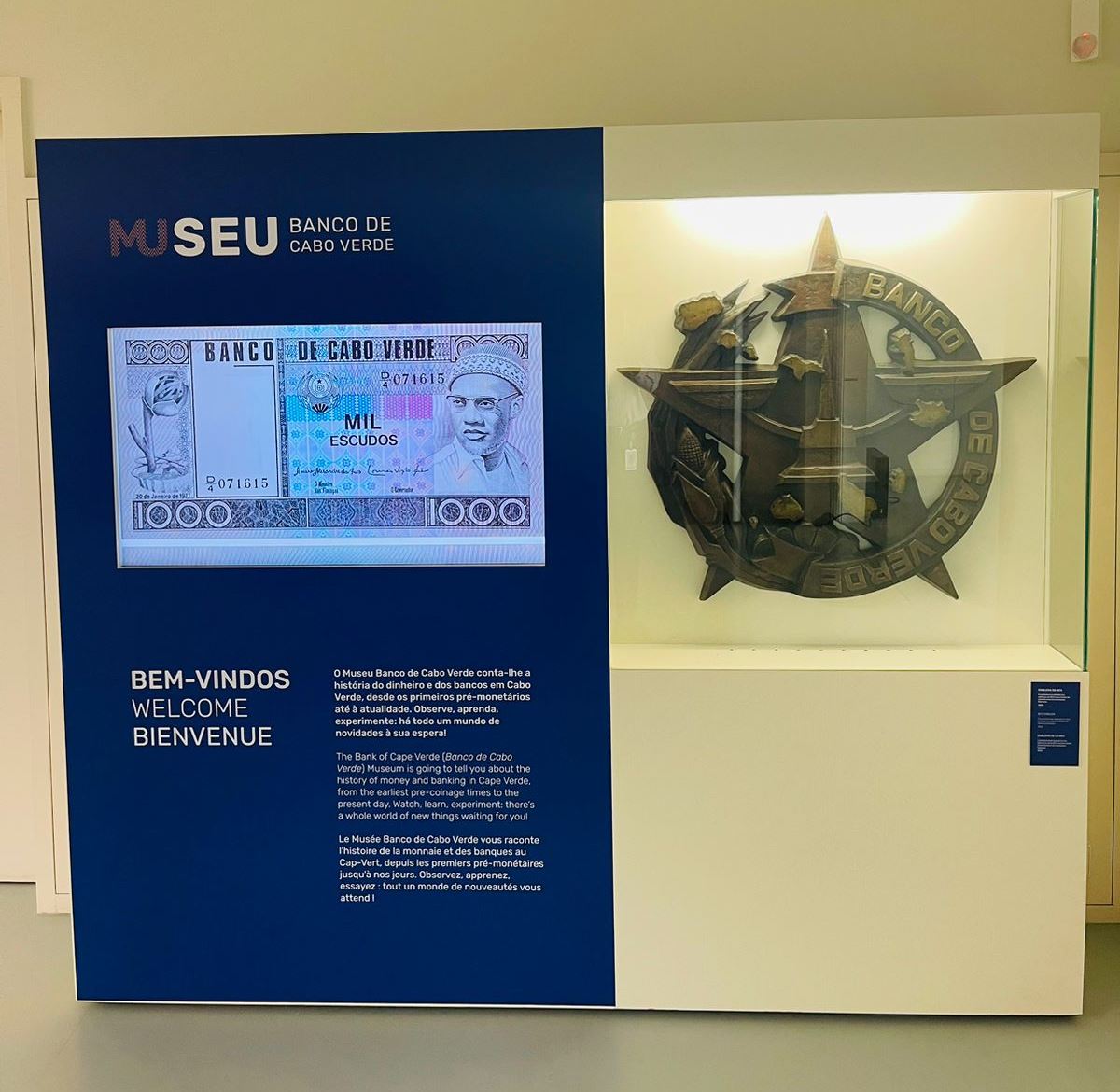 Imagem do canal Museu Banco de Cabo Verde